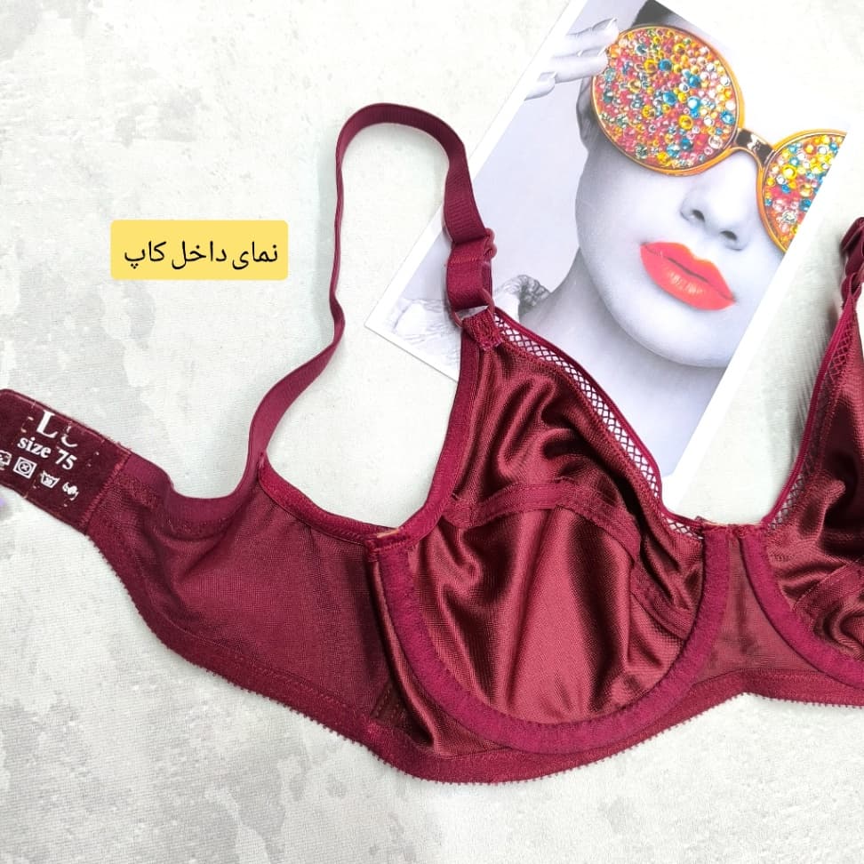 سوتین پرلون اشکی فنردار و لیفت‌کننده (کاپ C) مدل LC 2700 – تصویر ۹ از ۹